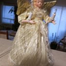 Gorgeous Christmas Angel tree topper, Table Top Lit Angel 9" (23cm), Gift Kids