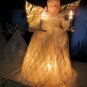 Gorgeous Christmas Angel tree topper, Table Top Lit Angel 9" (23cm), Gift Kids