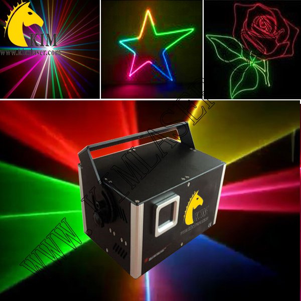 1.2W RGB laser with SD card ILDA projector/TTL laser/festival lighting/laser Christmas lighting