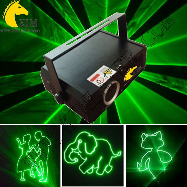 300mW green animation laser light with SD Card