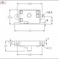 300 mw red laser module/laser diode TTL analog modulation