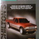 Chilton's #28860 G M Sonoma Pick-Ups Repair Manual
