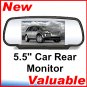 5.5" TFT LCD Car Rear View Monitor for DVD CD TV MP3
