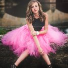 Size 6 Paris Pink Tulle Skirt By Princess Doodle Beans