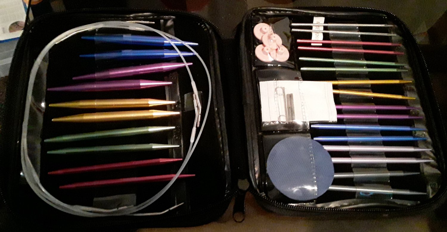 Aluminum Circular Knitting Needles Set