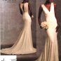 Vogue V1032 Bridal Original Vintage Style Wedding Dress with Train Sewing Pattern 12-14-16