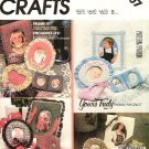 McCall's 2107 Set of Covered Frames For Baby, Christmas, Victorian and Country Style Sewing Pattern
