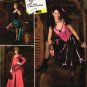 Simplicity 2851 Misses' Burlesque Wild West Saloon Girl Costume Cosplay Sewing Pattern 14-20