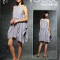 Vogue V1585 Misses' Draped Dress by Rachel Comey Sewing Pattern XS-M