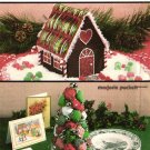 Simplicity 7639 Vintage 1980s Christmas Wreath, Cottage, Tree and Boot Stocking Sewing Pattern