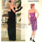 Vogue 1275 Bellville Sassoon Evening or Cocktail Dress Designer Sewing Pattern 12