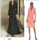 Vogue 2607 Misses' Goth Style Jacket and Skirt Guy Laroche Designer Sewing Pattern 6-10