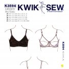 Kwik Sew K3594 Misses' Bra Lingerie Sewing Pattern