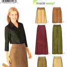 Simplicity 9825 Misses' Slim and A-Line Skirts in Three Lengths Sewing Pattern 14-20