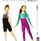 Kwik Sew K3887 Girls' Unitard Sewing Pattern XS-XL