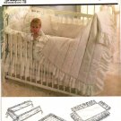 Simplicity 6717 Babies' Crib Accessories Infant Bedroom Sewing Pattern