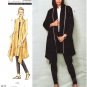 Vogue V1540 Misses' Today's Fit Coat and Vest Sandra Betzina Designer Sewing Pattern