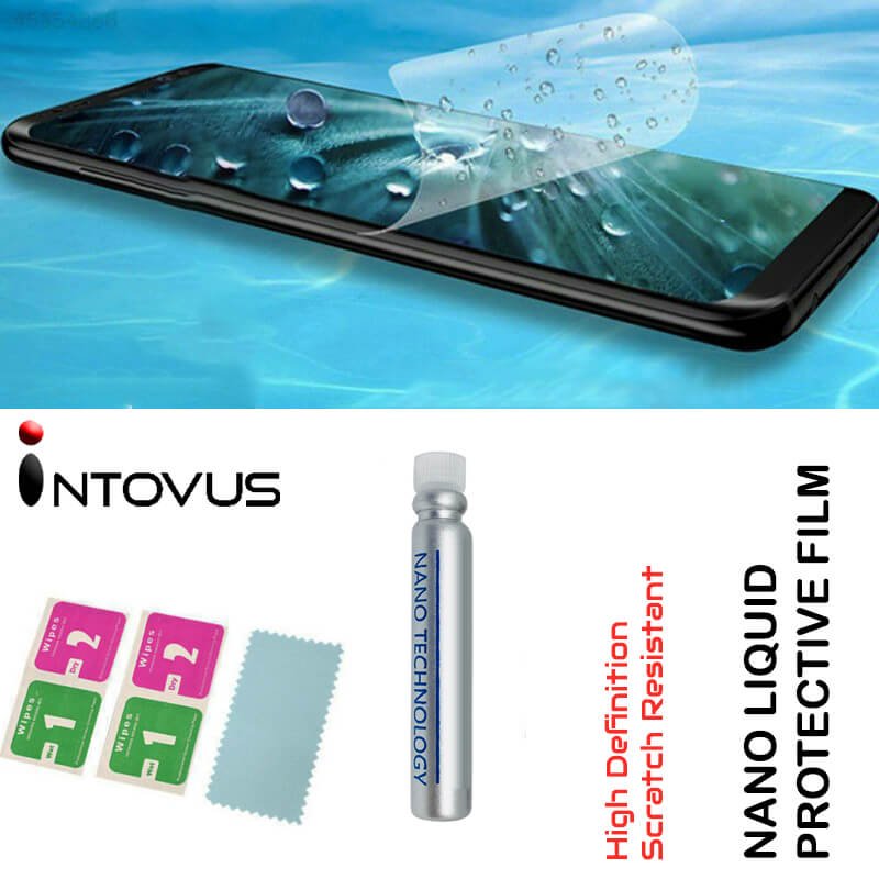 NEW Screen Protector Nano Liquid 9H Glass Invisible Wipe-On 3D Curved Universal