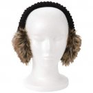 Arielle - Arielle Faux Rabbit Fur Earmuffs Brown Comfortable Really Warm
