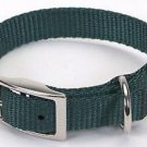 COASTAL PET PRODUCTS INC.  601  3/4" Nylon Web Collar Hunter Green Size 18