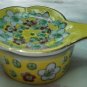 Beautiful Tea Bag Holder Rest & Matching Drain Dish Wonderful Gift a Tea Lover