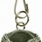 Unique Zipper Pulls Hawk Silver Tone Metal