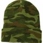 KNIT CAMO Hat Men or Womans One Size Fits Most Great Hunting or Camping Gift!