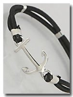 Stretch Stackable Adjustable Anchor Bracelet