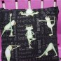 Frogs Doing Yoga Throw Pillow with Meditation Affirmations  Size 12 x 12 USA