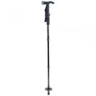 Aluminum Walking Stick with Flashlight and Adjustable Height Dog Walking Hiking