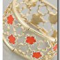 Wide Star Shaped  Colorful Stretchable Bracelet Crystal Accents Nautical Beach