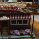 Diner Birdhouse Shelf Art  Neighborhood Diner Handmade Great Gift Idea