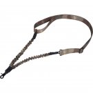 31" Single Point Camo Rifle Sling with Shock Cord Adjustable Quick Release