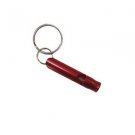 Small Red Emergency Whistle / Survival Whistle Keychain