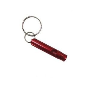 Small Red Emergency Whistle / Survival Whistle Keychain