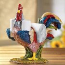 Rooster Napkin Holder And Salt And Pepper Shakers
