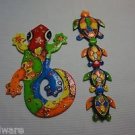 Gecko & Turtle Colorful Signs Southwest Easy to Read Nice Gift Ships Free USA
