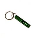 Small Green Emergency Whistle / Survival Whistle Key Chain
