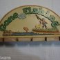 Old Gone Fishing Fishing Pole Wall Rack Kid & Dog Fishing Nice Gift Ships Free