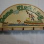 Old Gone Fishing Fishing Pole Wall Rack Kid & Dog Fishing Nice Gift Ships Free