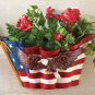 Patriotic American Flag & Eagle Wall Garden Planter Porch SHIPS WITHIN 24 HRS