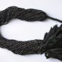Fine AAA Quality 2 mm Micro Faceted Black Spinel Rondelle Beads 13 Inch Strand