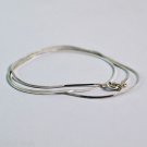 Pure 925 Solid Silver 1.0 mm Snake Chain for Women/Girls Length: 18 Inches