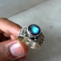 Pure 92.5 Solid Sterling Silver Genuine Labradorite Handmade Ring Size 4-13 US