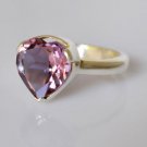 100% Color Change LabCreated Alexandrite 925 Solid Sterling Silver Ring