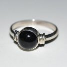 Pure 925 Solid Sterling Silver Genuine Black Onyx Handmade Ring Size 4 - 13 (US)