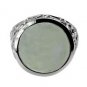 Pure 925 Solid Sterling Silver Genuine Rainbow Moonstone Handmade Ring Size 4-13