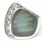 Fresh Water Coin Pearl Pure 92.5 Solid Sterling Silver Handmade Ring Size 4-13