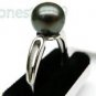 Fresh Water Coin Pearl Pure 92.5 Solid Sterling Silver Handmade Ring Size 4-13