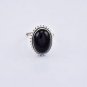 Pure 925 Sterling Solid Silver Handmade Ring with Black Onyx Size 4 to 13 (US)